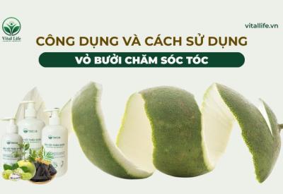 Công dụng và Cách sử dụng Vỏ Bưởi chăm sóc tóc