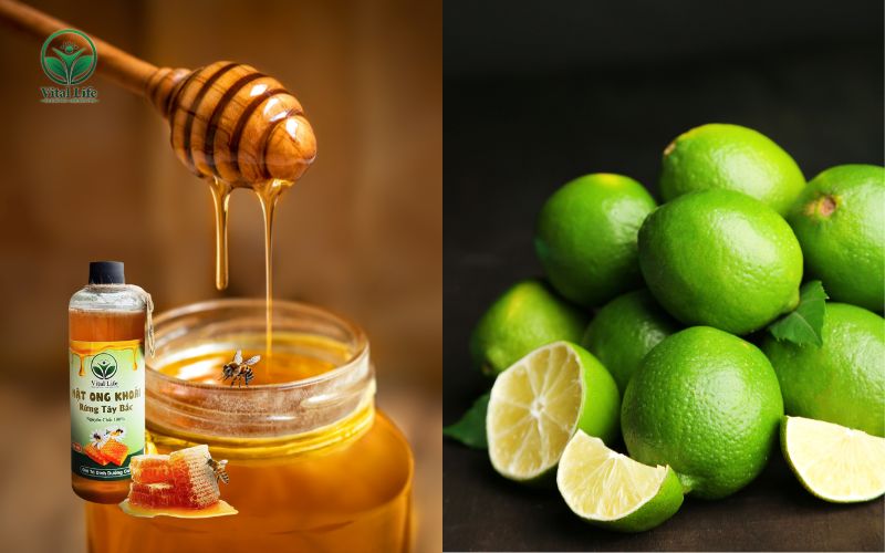 Công thức giảm cân: Mật Ong và Chanh
