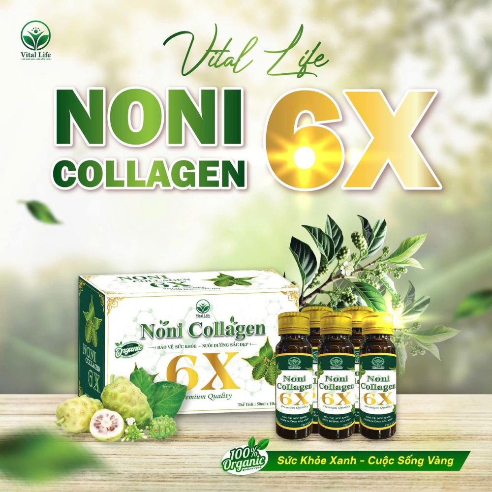 Noni Collagen 6X: Giải Pháp Toàn Diện Cho Làn Da Đàn Hồi 
