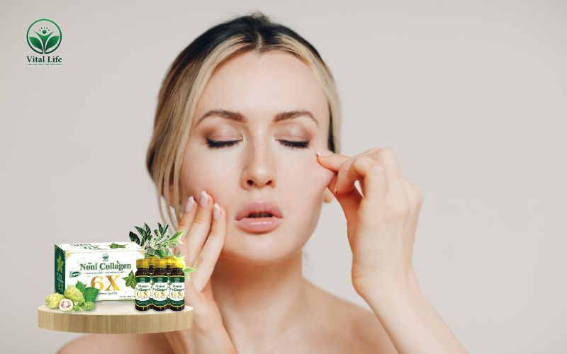 Uống Collagen giúp Cải thiện độ đàn hồi và sự săn chắc của cấu trúc da