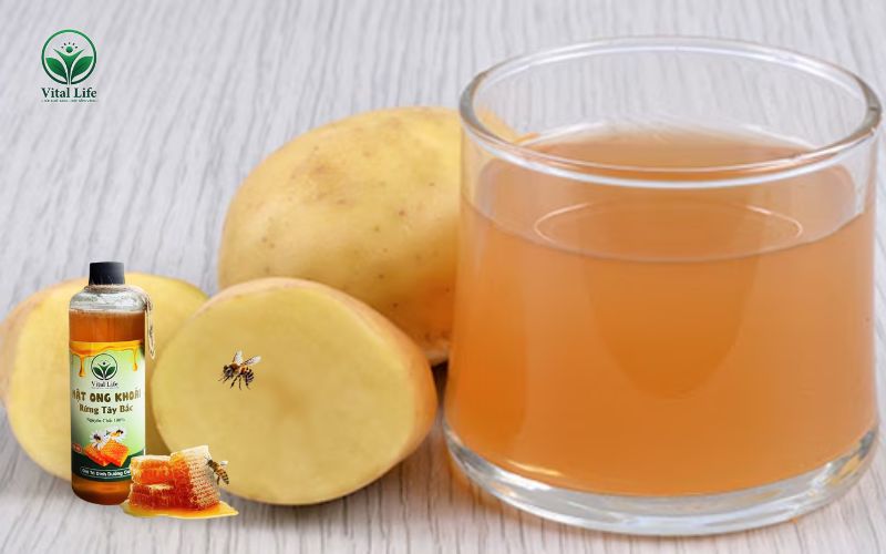 Công thức mặt nạ mật ong khoái và khoai tây
