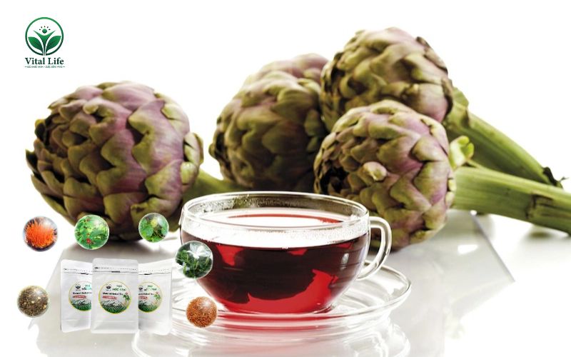 Công Thức Trà Atiso Mát Gan, Giải Độc
