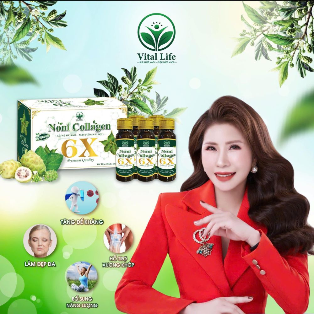 Công Dụng Của NONI COLLAGEN 6X Cho Sức Khỏe & Sắc Đẹp